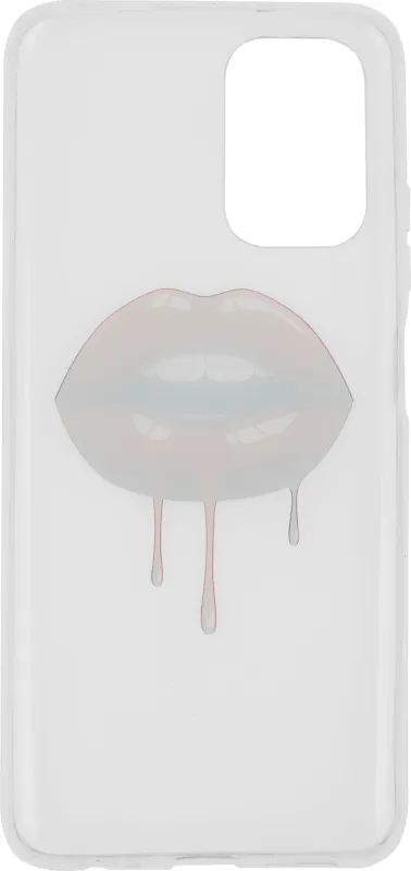 Чехол (клип-кейс) BoraSCO для Xiaomi Redmi Note 10/10S ArtWorks прозрачный/рисунок (51606)