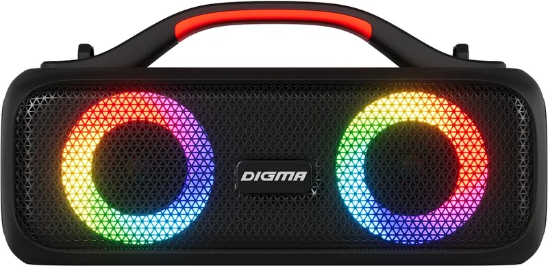 Колонка порт. Digma D-PS1531 черный/черный 40W 2.0 BT 10м 3000mAh (SP1531B)
