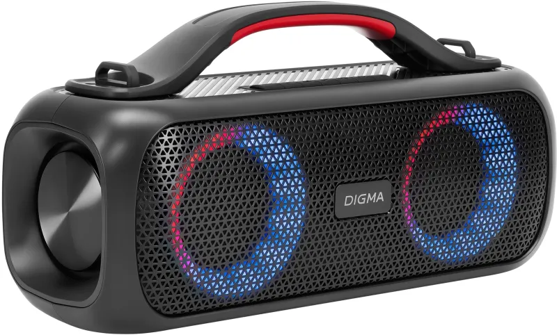 Колонка порт. Digma D-PS1531 черный/черный 40W 2.0 BT 10м 3000mAh (SP1531B)