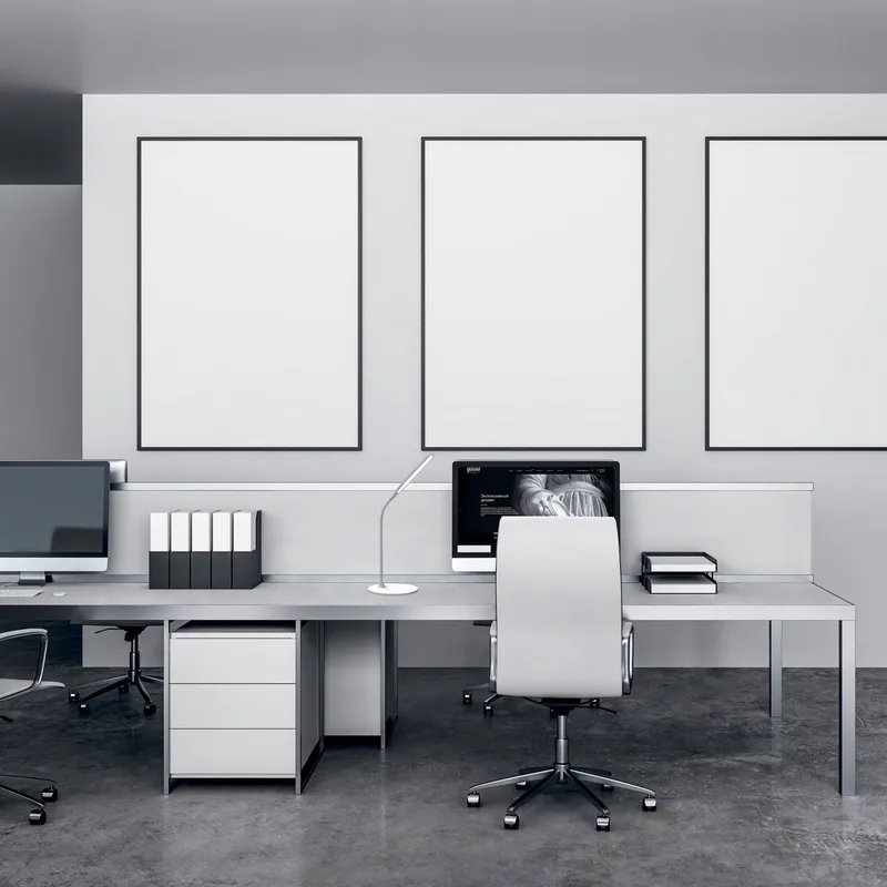 Светильник Gauss GT5021 настольный на подставке белый 8Вт