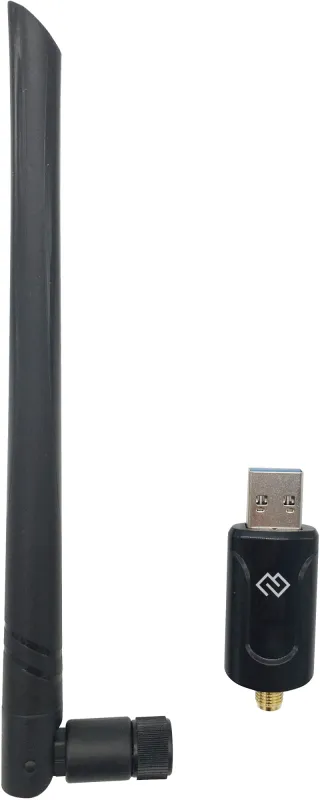 Сетевой адаптер Wi-Fi Digma DWA-AC1300E AC1300 USB 3.0 (ант.внеш.съем) 1ант. (упак.:1шт)