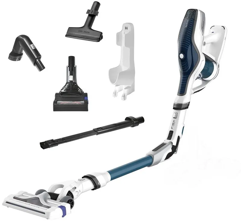 Пылесос ручной Tefal Air Force 360 Flex TY9471WO белый/синий