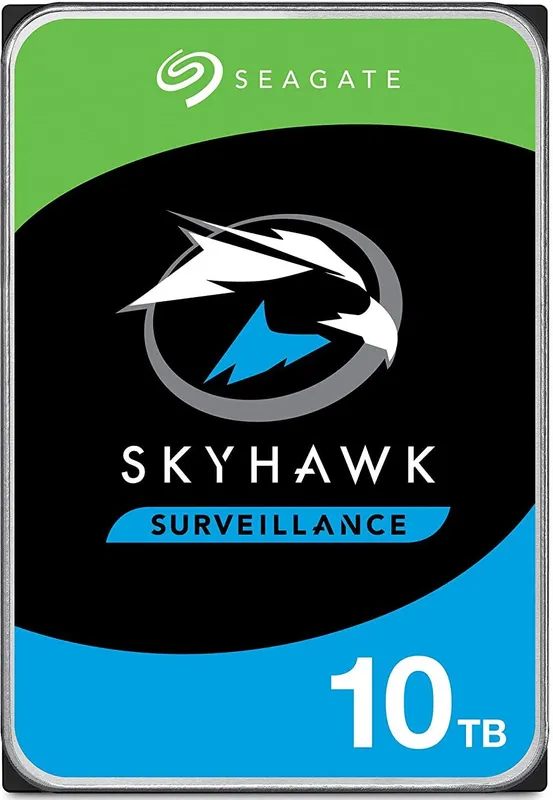 Жесткий диск Seagate SATA-III 10TB ST10000VE001 Surveillance SkyHawkAI 512E (7200rpm) 256Mb 3.5"