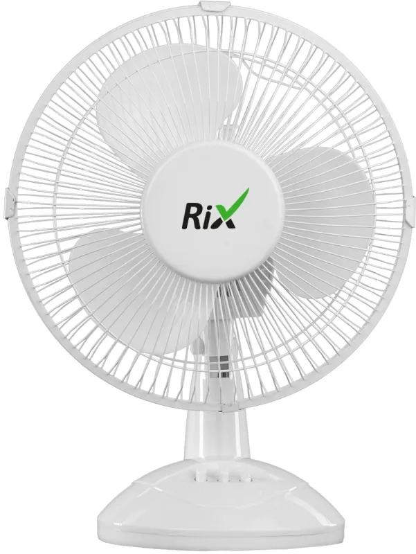 Вентилятор настольный RIX RDF-2200W 30Вт скоростей:2 белый