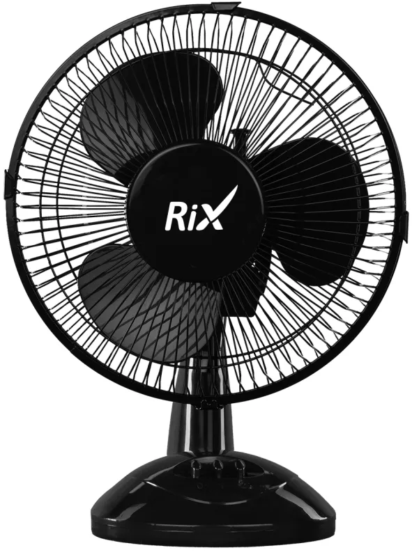 Вентилятор настольный RIX RDF-2200B 35Вт скоростей:2 черный