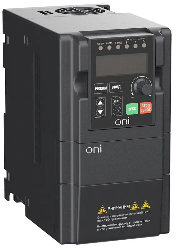 Преобразователь частоты IEK A150 (A150-33-15NT) IP20 со встроенным тормозным модулем