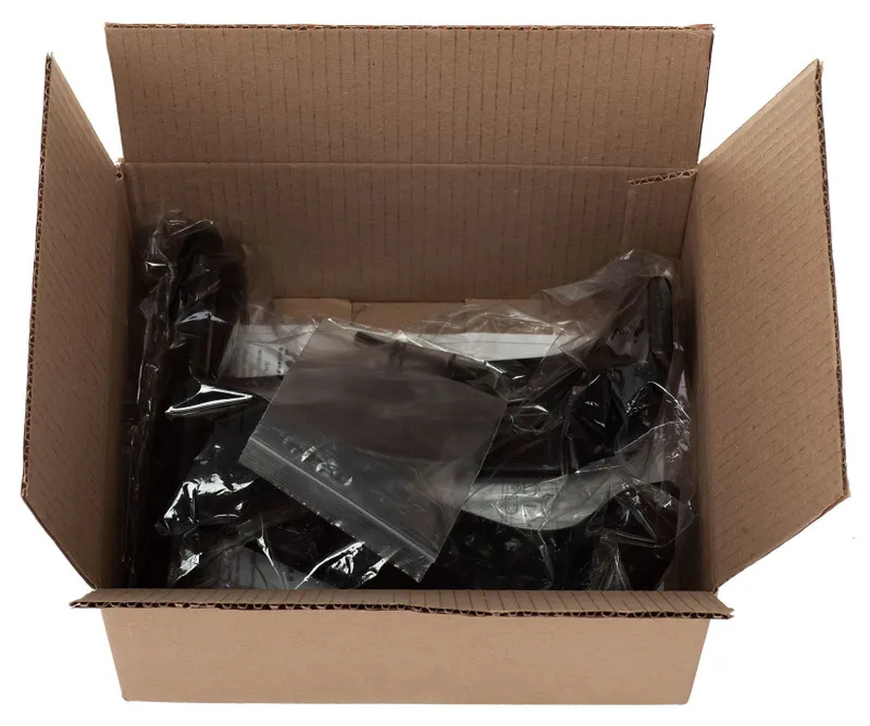 Подлокотники Бюрократ 356 ARM/356NEW черный для офис.кресла комплект 2шт пластик Т-образный