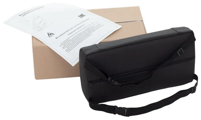 Поддержка поясничная Бюрократ 1-BackSupp Small BACK SUPPORT 1 SM черный для офис.кресла