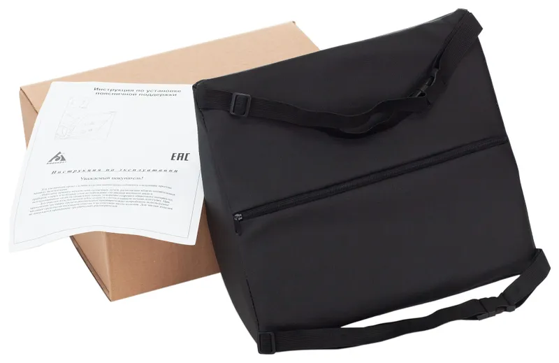 Поддержка поясничная Бюрократ 2-BackSupp Big BACK SUPPORT 2 BIG черный для офис.кресла