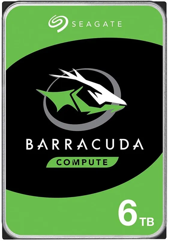 Жесткий диск Seagate SATA-III 6TB ST6000DM003 Desktop Barracuda 4KN (5400rpm) 256Mb 3.5"