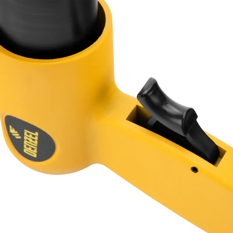 Дрель прямая Denzel PD500 114л/мин патр.:ключевой желтый/черный