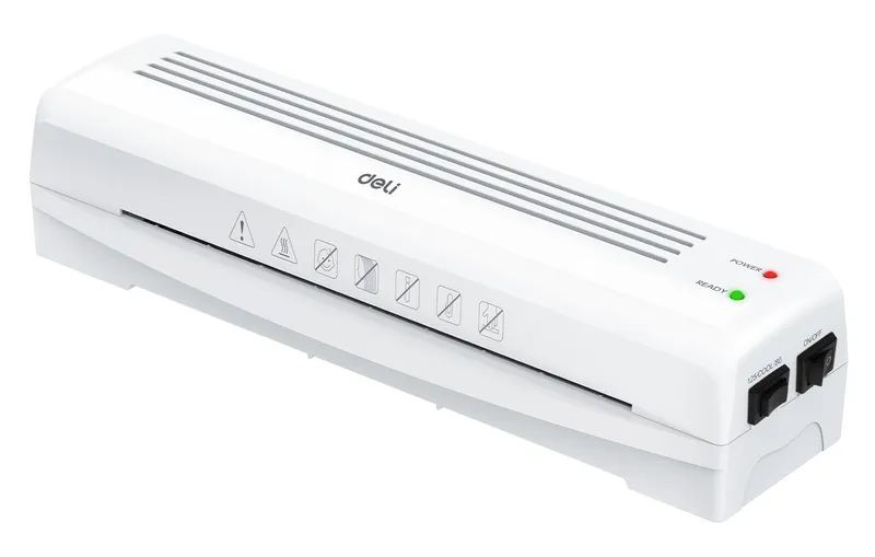 Ламинатор Deli E14378 белый A4 (80-125мкм) 32см/мин лам.фото реверс