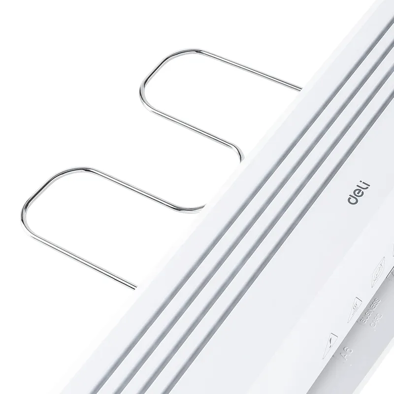 Ламинатор Deli E14378 белый A4 (80-125мкм) 32см/мин лам.фото реверс