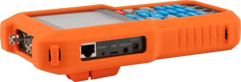 Тестер для сетей видеонаблюдения с трассировкой кабельных линий и мультиметром