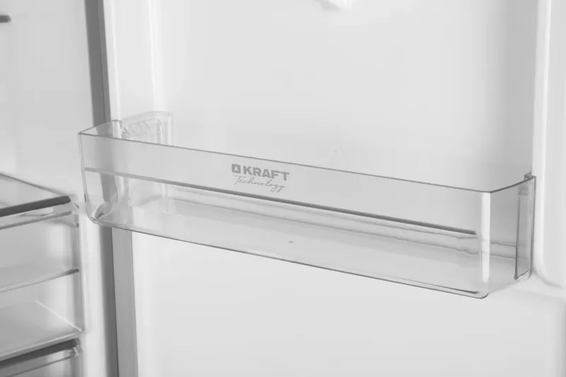 Холодильник Kraft TNC-NF503D 2-хкамерн. черная сталь мат.