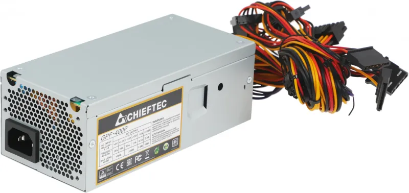 Chieftec Smart GPF-400P (ATX 2.3, 400W, TFX, >85 efficiency, Active PFC, 80mm fan) OEM