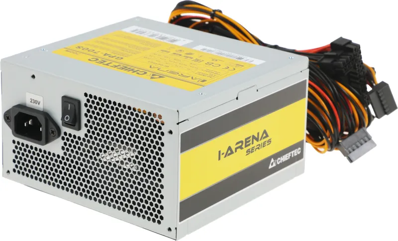 Chieftec PSU GPA-700S 700W ATX2.3 APFC Bulk 12cm Fan Active PFC 20+4p; 4p; 6+2p; 3xSATA; 2*Molex+FDD