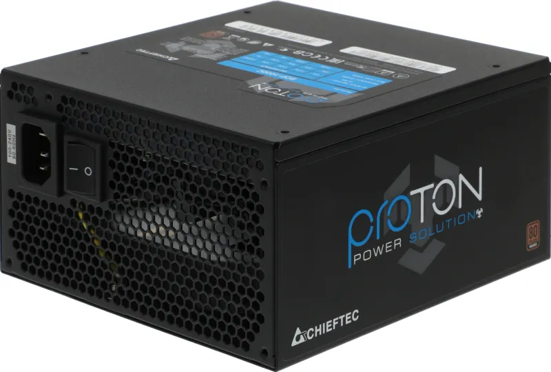 Chieftec PSU BDF-1000С 1000W Proton ATX2.3, EPS12V 230V 14cm Fan 80+Bronze Active PFC, 20+4, 2*8(4+4)p, 6*8(6+2)p, 9xSATA, 3xMolex, FDD