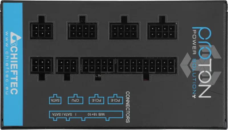 Chieftec PSU BDF-650С 650W Proton ATX2.3, EPS12V 230V 14cm Fan 80+Bronze Active PFC, 20+4, 8(4+4)p, 4*8(6+2)p, 6xSATA, 3xMolex, FDD