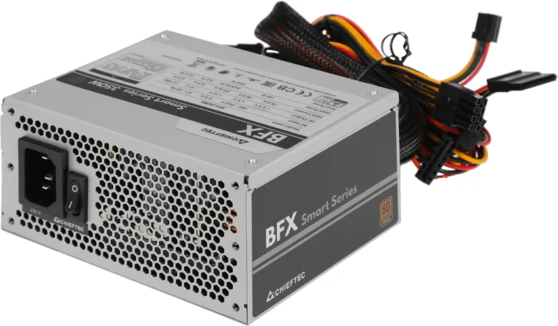 Chieftec Smart BFX-350BS (ATX 2.53, 350W, SFX, 80 PLUS BRONZE, Active PFC, 90mm fan) OEM