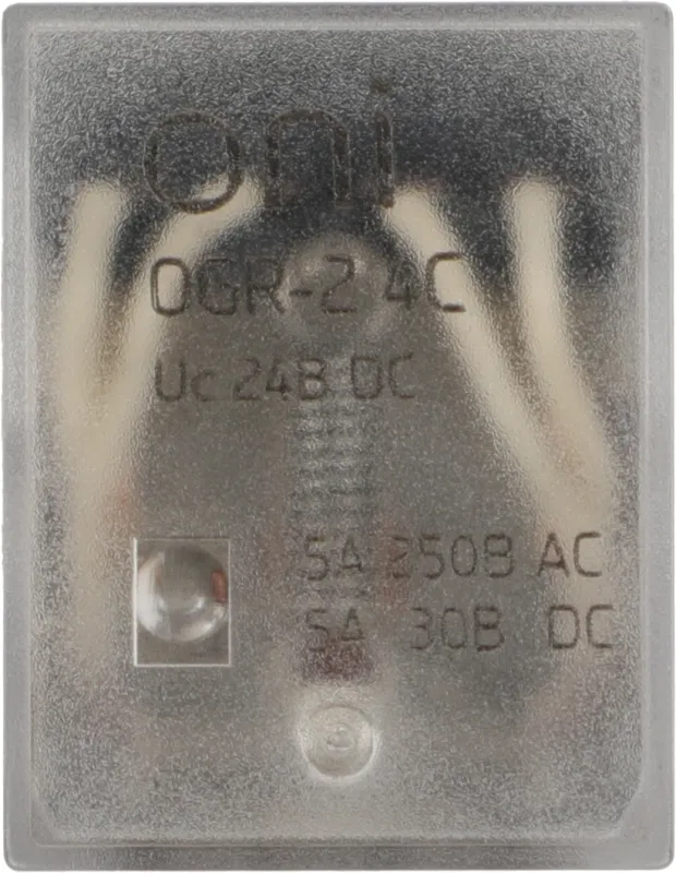 Реле промежуточное IEK Oni OGR-2 24В (OGR-2-4C-DC24V)