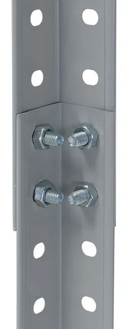 Стеллаж Практик ES 150KD пол.:4 разборная 1450x750x300мм серый (S24099033402)