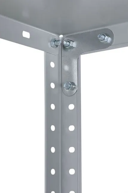 Стеллаж Практик ES 150KD пол.:4 разборная 1450x750x300мм серый (S24099033402)