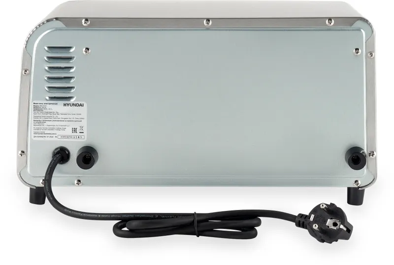 Мини-печь Hyundai MIO-HY071 9л. 800Вт серебристый/черный