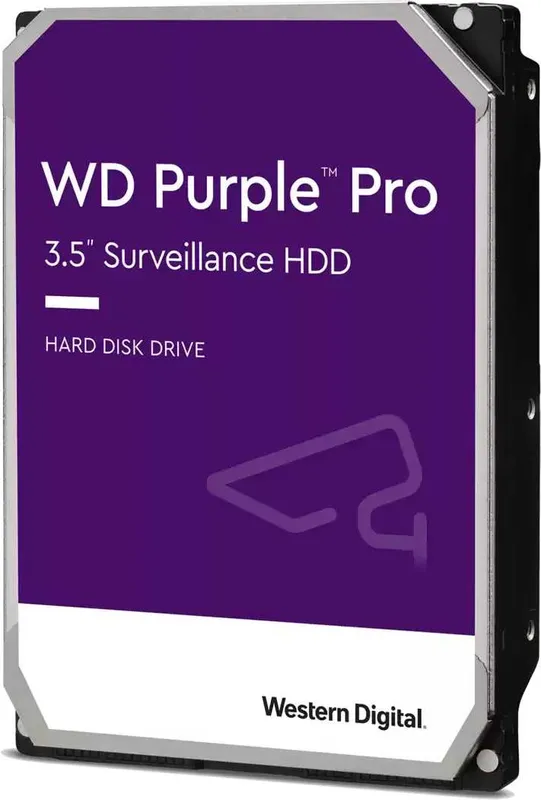 Жесткий диск Western Digital HDD SATA-III 14Tb Purple Pro WD141PURP, 7200 rpm, 512MB buffer (DV&NVR + AI), 1 year