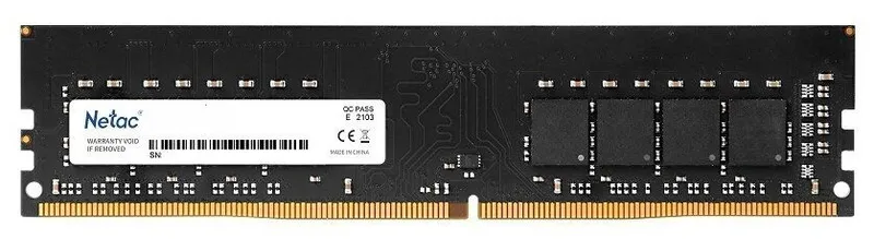 Оперативная память Netac Basic DIMM 16GB DDR4-3200 (PC4-25600) C16 16-20-20-40 1.35V XMP Memory module