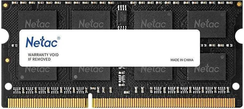 Оперативная память Netac Basic SODIMM 8GB DDR3L-1600 (PC3-12800) C11 11-11-11-28 1.35V Memory module