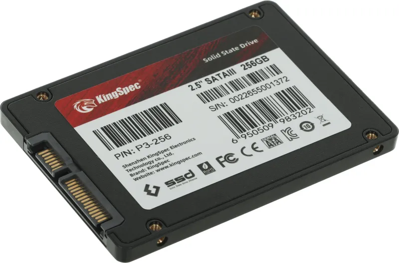 Накопитель SSD Kingspec SATA-III 256GB P3-256 2.5"