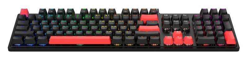 Клавиатура A4Tech Bloody S510N механическая черный USB for gamer LED (S510N (FIRE BLACK))