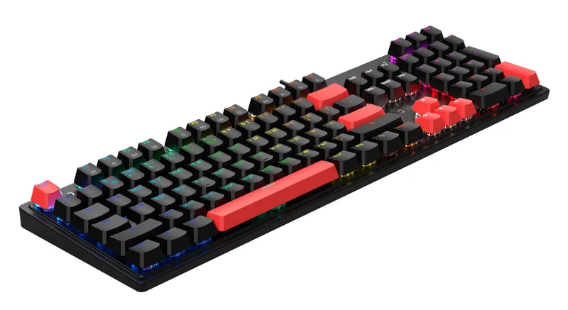 Клавиатура A4Tech Bloody S510N механическая черный USB for gamer LED (S510N (FIRE BLACK))