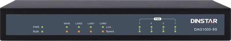 Шлюз IP Dinstar DAG1000-8S