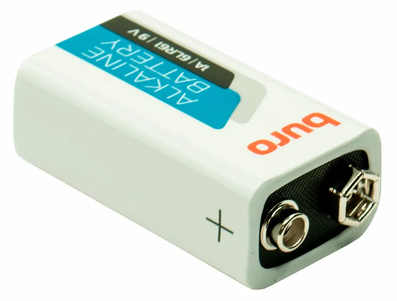Батарея Buro Alkaline 6LR61 9V (1шт) блистер
