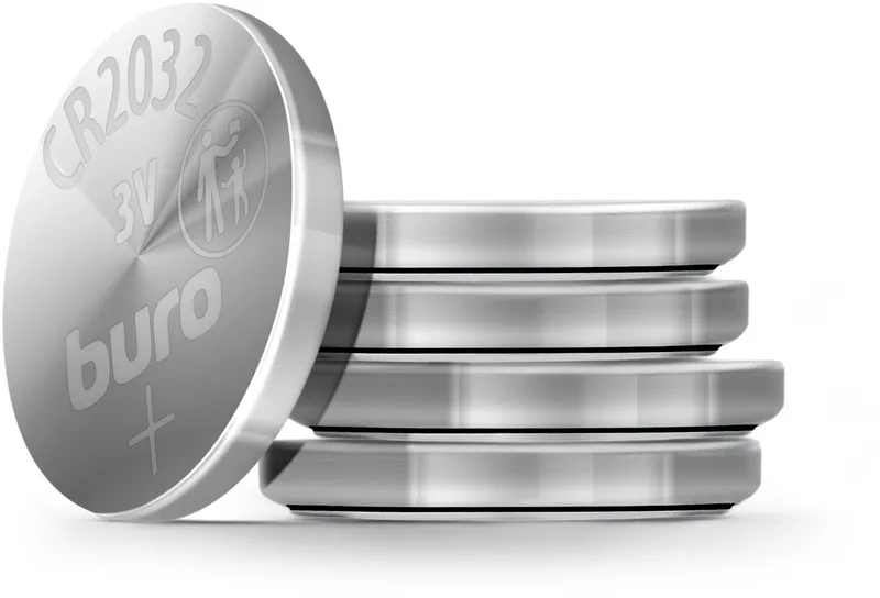 Батарея Buro Lithium CR2032 (5шт) блистер