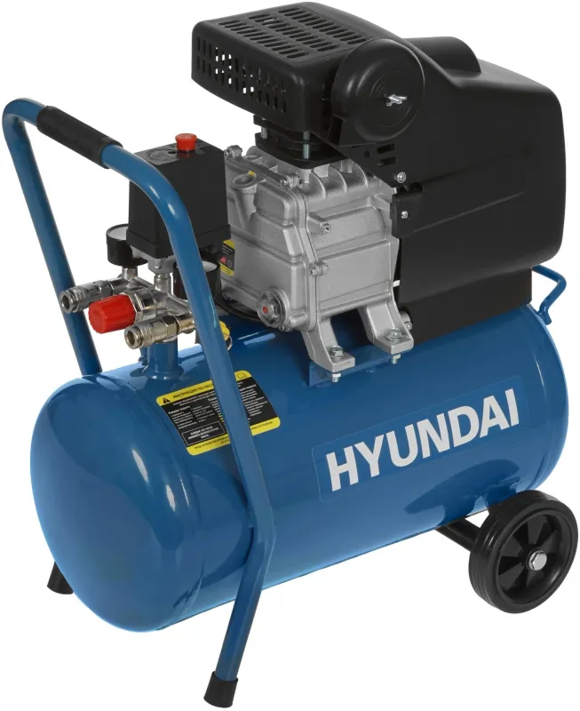 Компрессор поршневой Hyundai HYC 2324 масляный 230л/мин 24л 1500Вт синий/черный