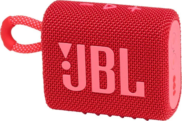 Колонка порт. JBL GO 3 красный 4.2W 1.0 BT 10м (JBLGO3RED)
