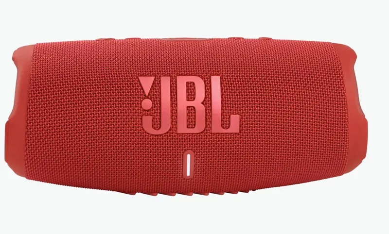 Колонка порт. JBL Charge 5 красный 40W 2.0 BT 15м 7500mAh (без.бат) (JBLCHARGE5RED)