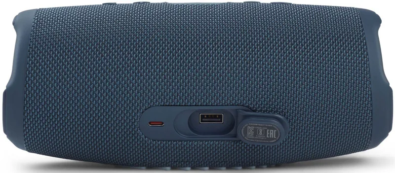 Колонка порт. JBL Charge 5 синий 40W 2.0 BT 15м 7500mAh (без.бат) (JBLCHARGE5BLU)