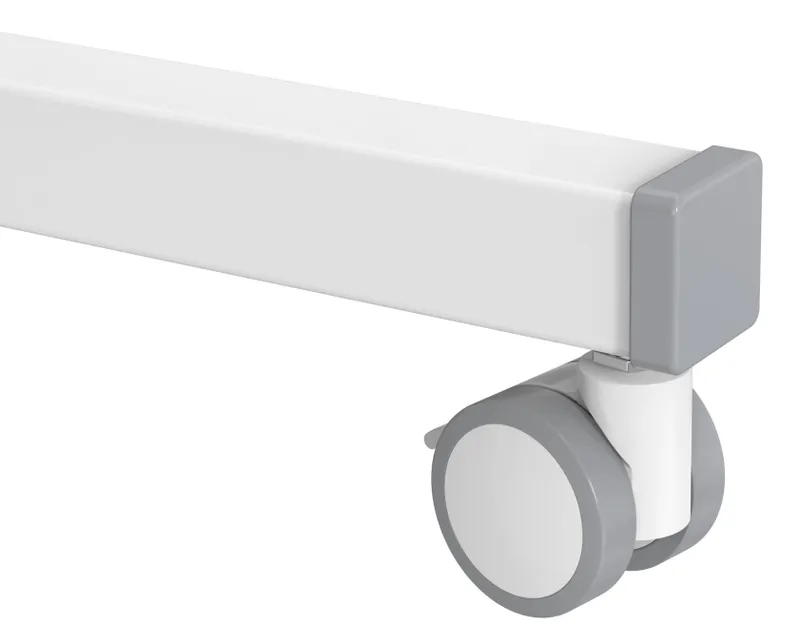 Стол для ноутбука Cactus VM-FDE101 столешница МДФ белый 80x60x123см (CS-FDE101WWT)