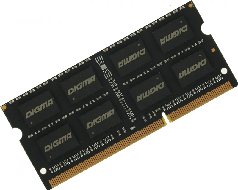 Память DDR3L 8Gb 1600MHz Digma DGMAS31600008D RTL PC3-12800 CL11 SO-DIMM 204-pin 1.35В dual rank Ret