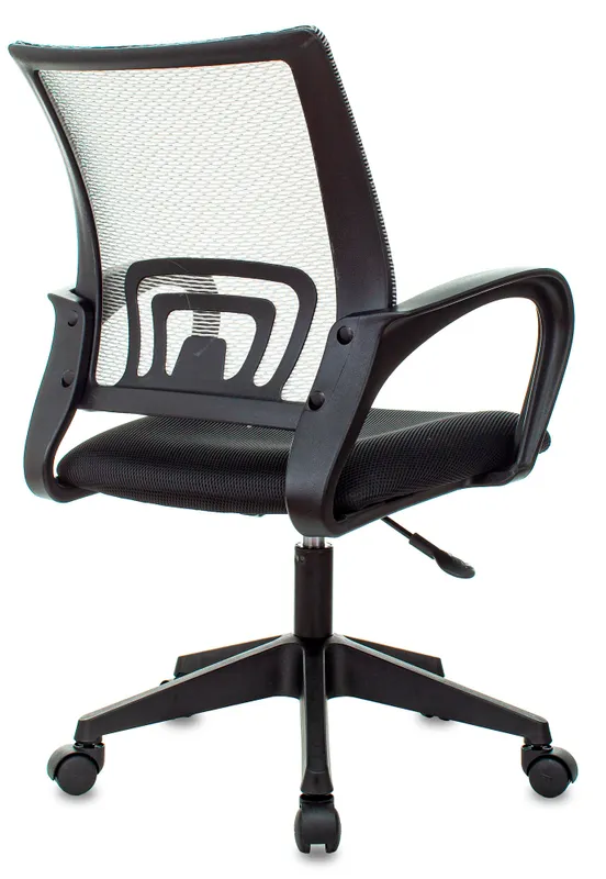 Кресло Бюрократ CH-695NLT серый BM-10 сиденье черный TW-11 сетка/ткань крестов. пластик