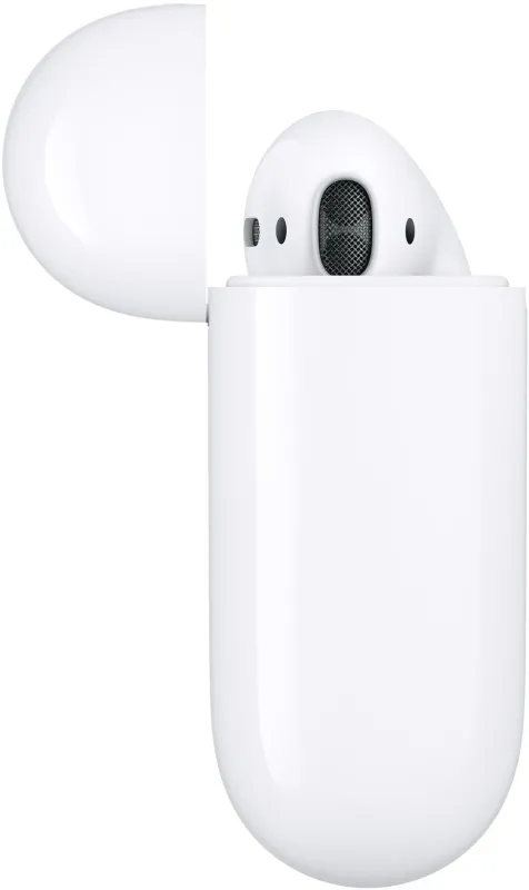 Гарнитура вкладыши Apple AirPods 2 A2032,A2031,A1602 белый беспроводные bluetooth в ушной раковине (MV7N2ZM/A)