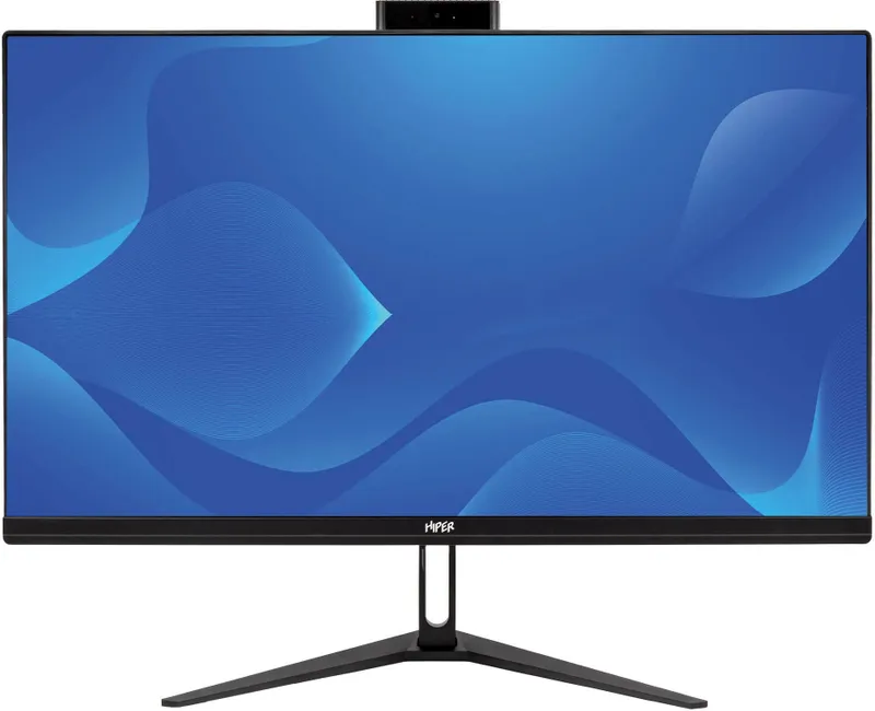 Монитор Hiper 23.8" EasyView FH2403CYS черный IPS LED 5ms 16:9 HDMI M/M Cam матовая Piv 250cd 178гр/178гр 1920x1080 75Hz FreeSync DP FHD USB 3.8кг