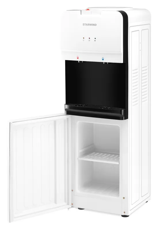 Кулер Starwind SW-1005EW напольный электронный белый/черный