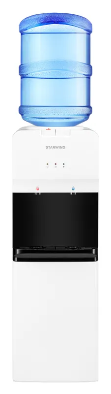 Кулер Starwind SW-1005EW напольный электронный белый/черный