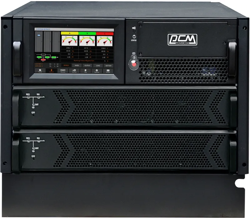 Источник бесперебойного питания Powercom Vanguard-II-33 VGD-II-30R33 (Empty modular cabinet) 30000Вт 30000ВА