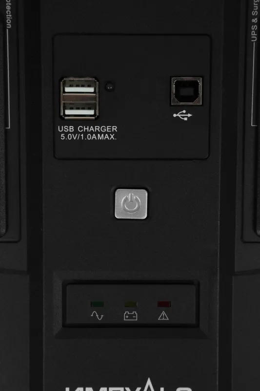 Источник бесперебойного питания Импульс Мастер 800 480Вт 800ВА черный